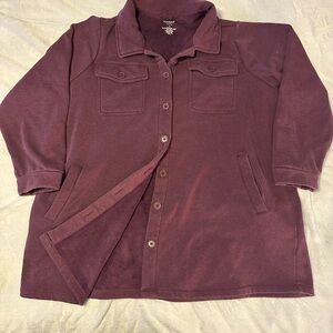 Torrid Burgundy Super Soft Jacket